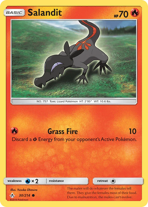 Salandit (30/214) [Sun & Moon: Unbroken Bonds] - for just $0.10! 
