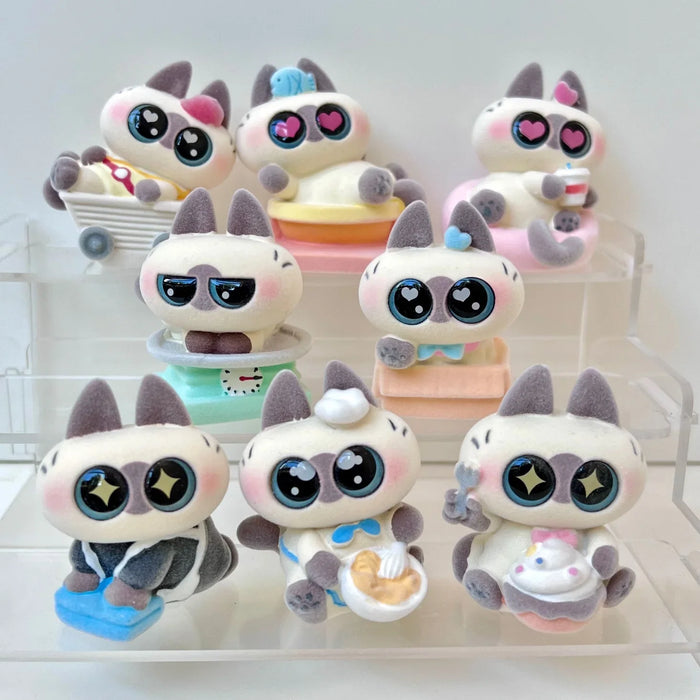 BIG EYED CAT FIGURINE BLIND BOX (1 Blind Box) - for just $14.99! 