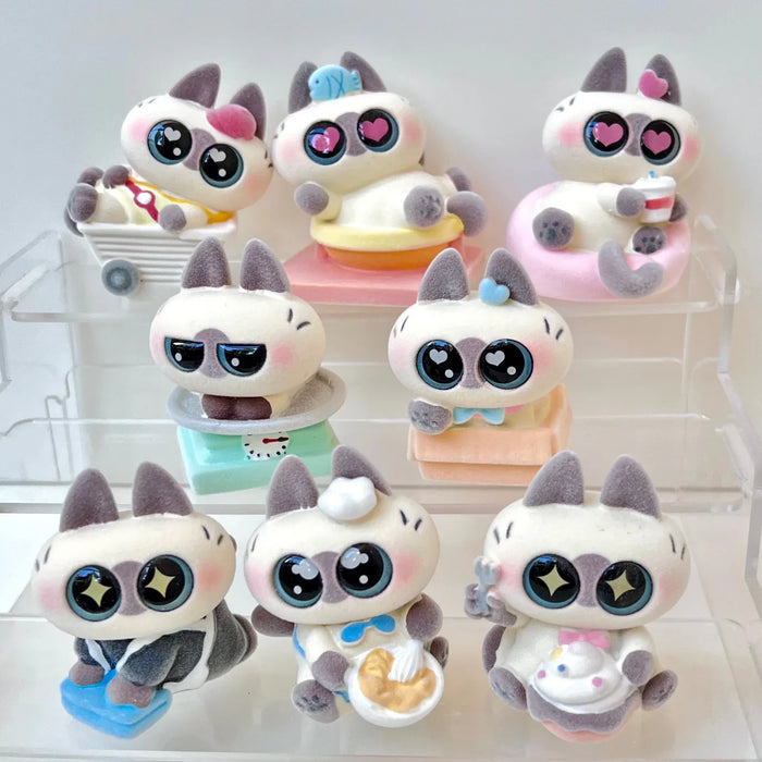 BIG EYED CAT FIGURINE BLIND BOX (1 Blind Box) - for just $14.99! 