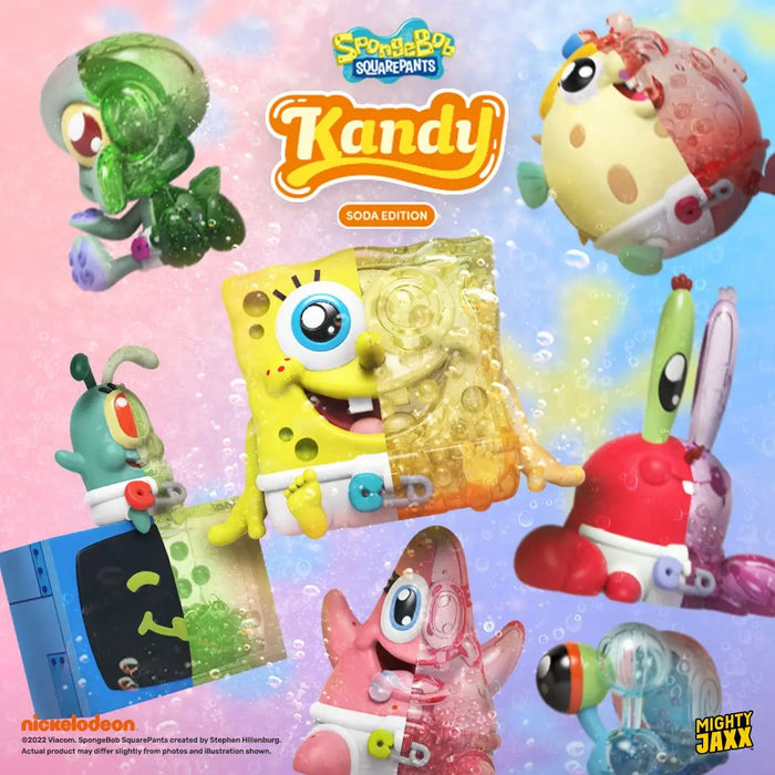 Kandy X SpongeBob SquarePants (Soda Edition) Blind Box (1 Blind Box) - for just $15.99! 