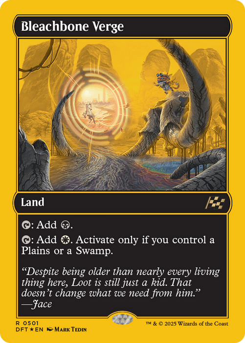 Bleachbone Verge (DFT-501) - Aetherdrift Foil - for just $5.15! 