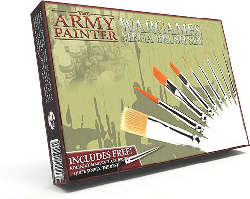 Army Painter Wargames Mega Brush Set - for just $79.99! 