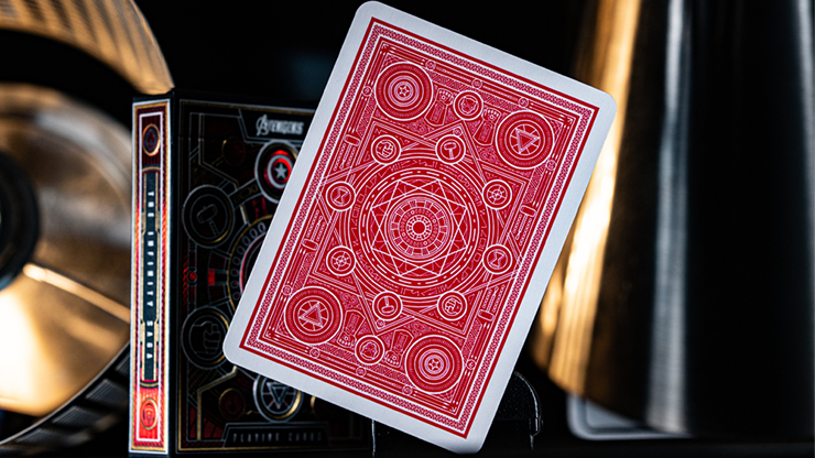Avengers: Red Edition Playing Cards by theory11 - for just $14.99! 