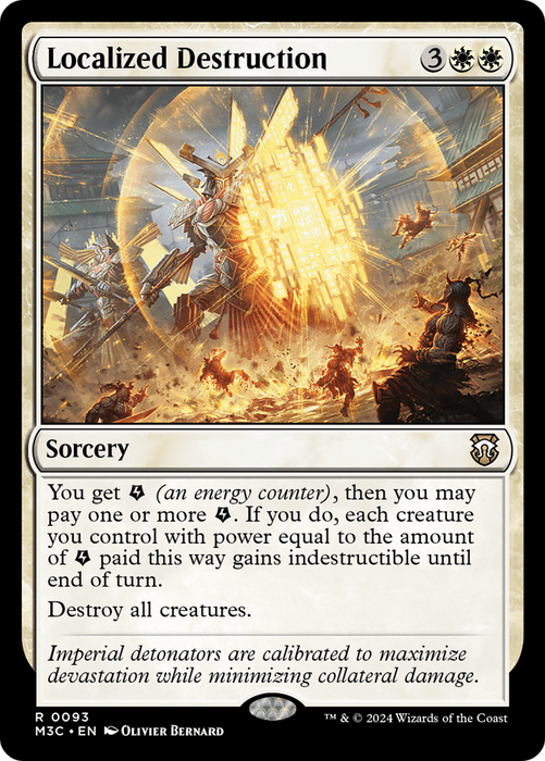 Localized Destruction (M3C-093) - Modern Horizons 3 Commander - for just $0.06! 