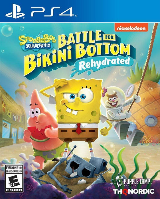 SpongeBob SquarePants Battle For Bikini Bottom Rehydrated (Playstation 4) - for just $0! 