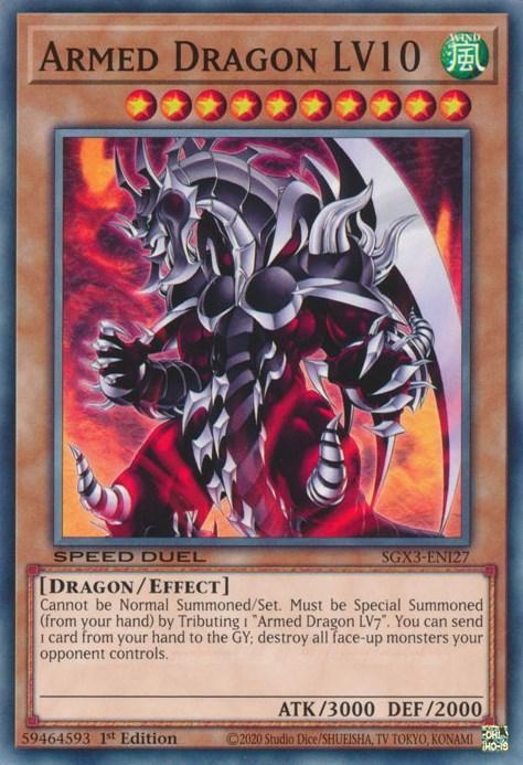 Armed Dragon LV10 [SGX3-ENI27] Common - for just $0.20! 