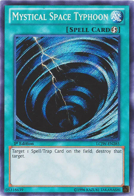 Mystical Space Typhoon [LCJW-EN285] Secret Rare - for just $2.80! 