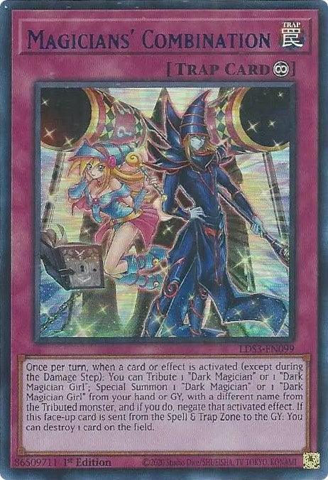 Magicians' Combination (Blue) [LDS3-EN099] Ultra Rare - for just $0.25! 