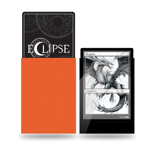 Ultra PRO: Standard 100ct Sleeves - Eclipse Gloss (Pumpkin Orange) - Just $0! Shop now at Retro Gaming of Denver