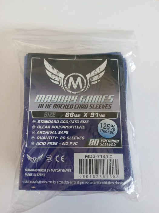 MTG/CCG Card Sleeves (63.5x88mm) PREMIUM COLOR BACKED!  80/Pack (Choose from 6 Colors!) - for just $4.95! 