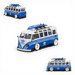 LF Model Volkswagen T1 Kombi with Surfboards Blue/White 1:64 - for just $29.99! 