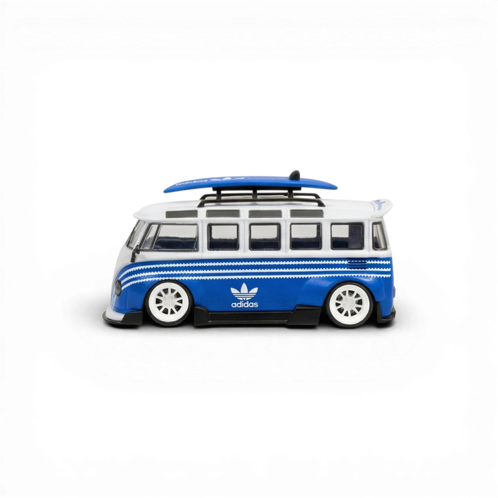 LF Model Volkswagen T1 Kombi with Surfboards Blue/White 1:64 - for just $29.99! 