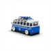 LF Model Volkswagen T1 Kombi with Surfboards Blue/White 1:64 - for just $29.99! 