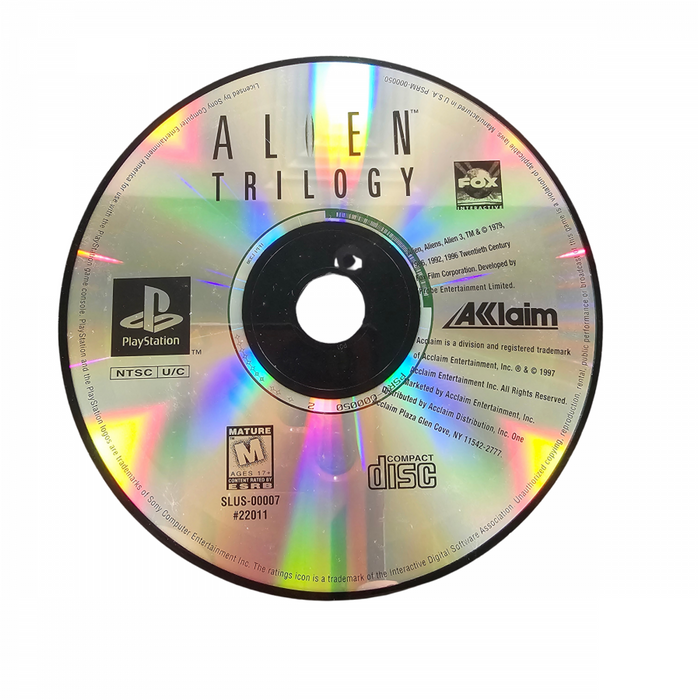 Alien Trilogy [Greatest Hits] – PlayStation 1 (PS1) - for just $21.99! 