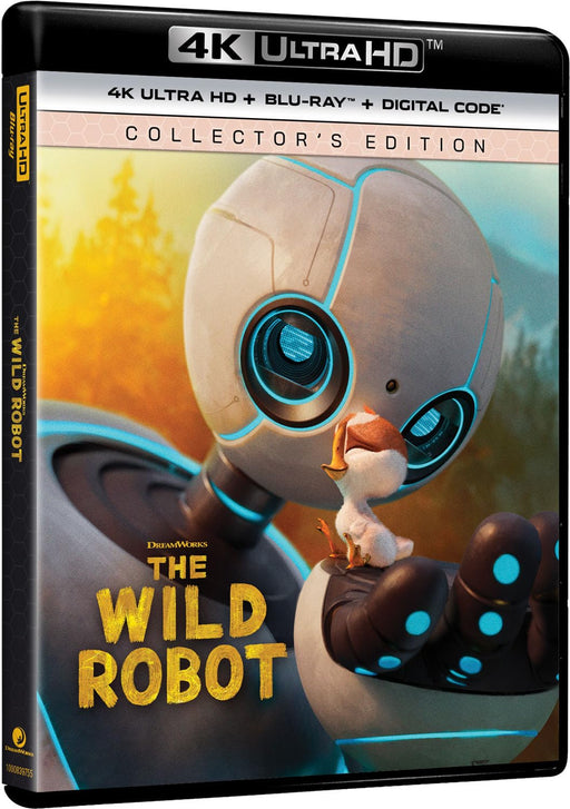 The Wild Robot - Collector's Edition 4K Ultra HD + Blu-ray + Digital - for just $31.99! 