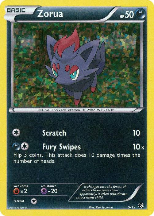 Zorua (9/12) [McDonald's Promos: 2011 Collection] - for just $3.25! 