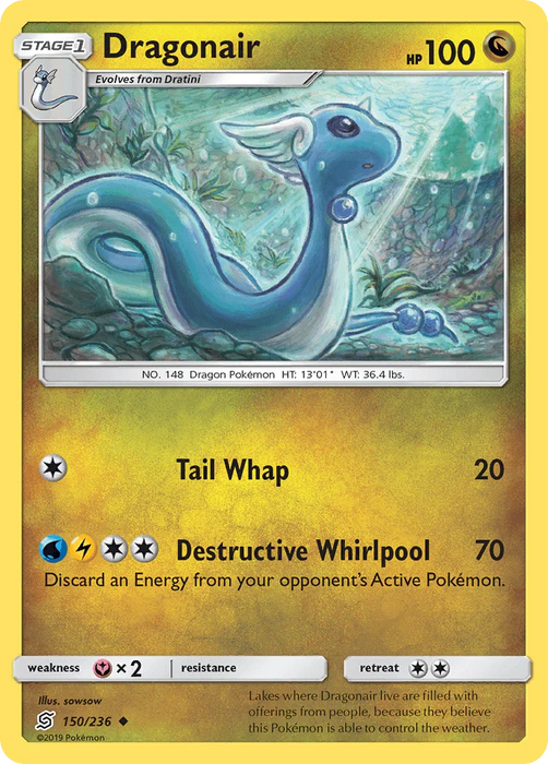 Dragonair (150/236) [Sun & Moon: Unified Minds] - for just $0.20! 