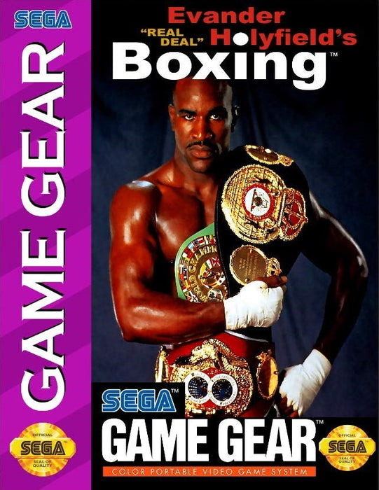 Evander 'Real Deal' Holyfield's Boxing (Sega Game Gear) - for just $0! 