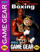 Evander 'Real Deal' Holyfield's Boxing (Sega Game Gear) - for just $0! 
