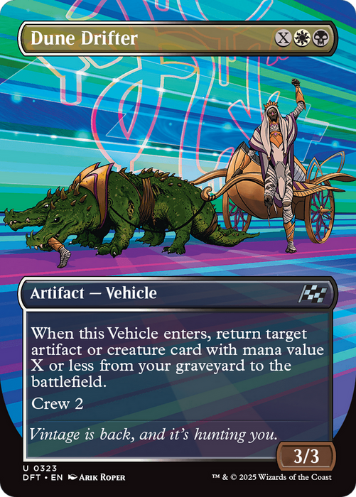 Dune Drifter (DFT-323) - Aetherdrift (Borderless) Foil - for just $0.05! 