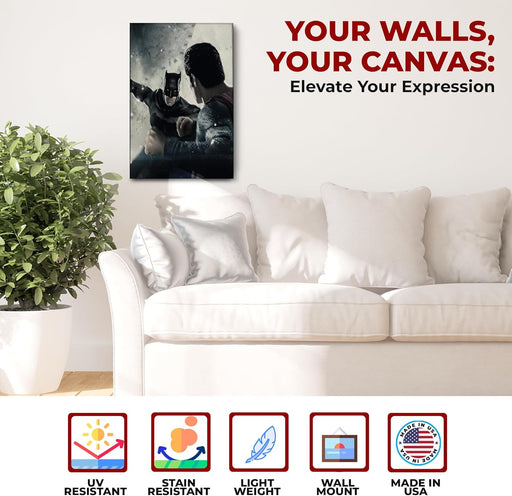Batman vs Superman Wall Canvas - for just $30.99! 