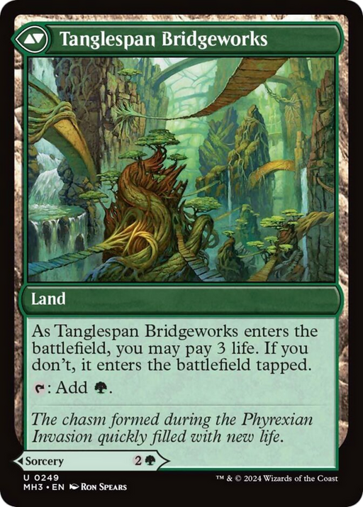 Bridgeworks Battle // Tanglespan Bridgeworks [Modern Horizons 3] - Just $0.25! Shop now at Retro Gaming of Denver