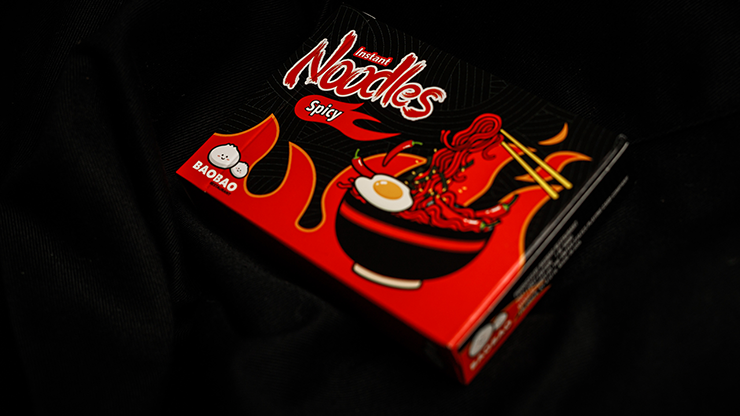 Instant Noodles (Spicy Edition) Playing Cards by BaoBao Restaurant - for just $14.99! 