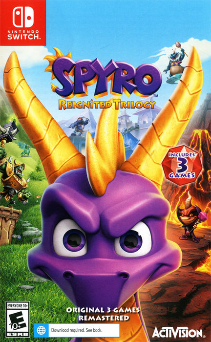Spyro Reignited Trilogy (Nintendo Switch) - for just $0! 