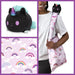 TeeTurtle Plushie Tote Bag: Rainbow Pride Black Unicorn - for just $20! 
