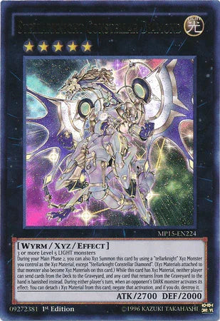 Stellarknight Constellar Diamond [MP15-EN224] Ultra Rare - for just $0.20! 