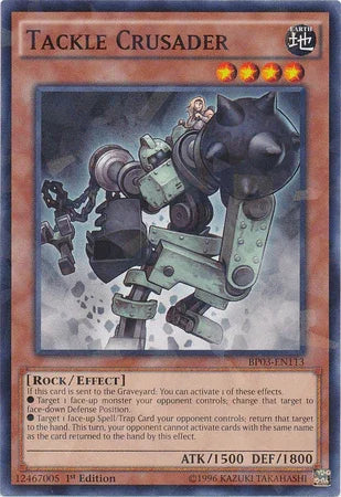 Tackle Crusader [BP03-EN113] Shatterfoil Rare - for just $0.20! 