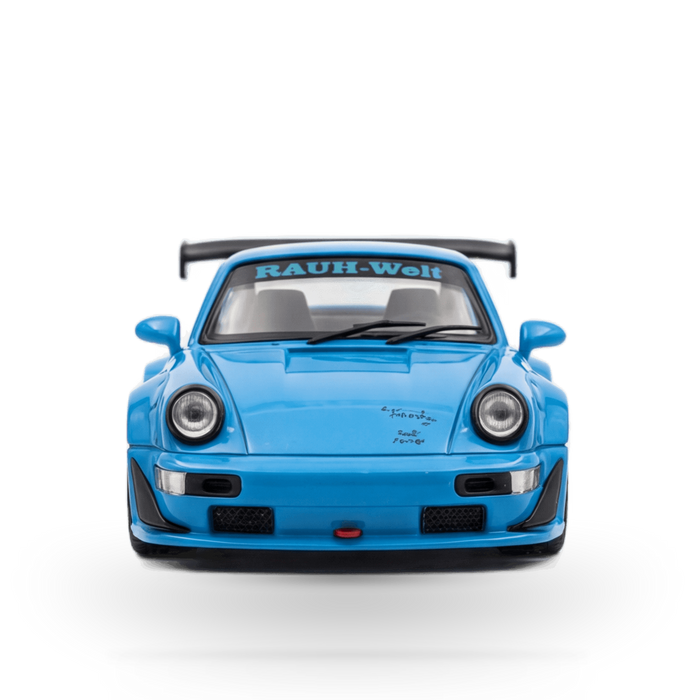 Mini Station Porsche 911 964 RWB HIDEYOSHI blue 1:64 - for just $34.99! 