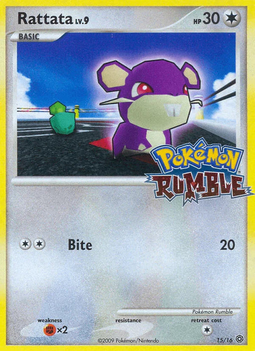 Rattata (15/16) [Pokémon Rumble] - for just $4.80! 