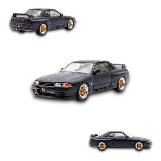 Inno64 Nissan Skyline GT-R R32 Matt Black "THE DIECAST COMPANY" Special Edition 1:64 - for just $26.99! 