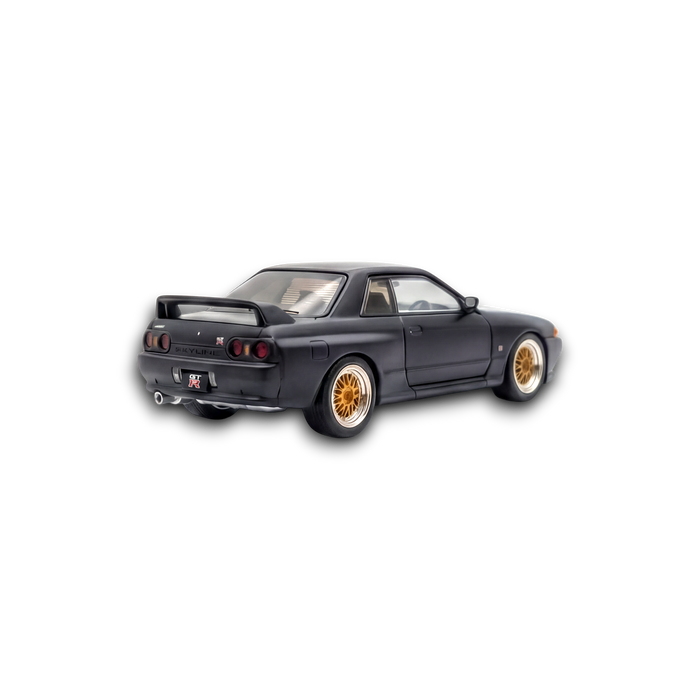 Inno64 Nissan Skyline GT-R R32 Matt Black "THE DIECAST COMPANY" Special Edition 1:64 - for just $26.99! 