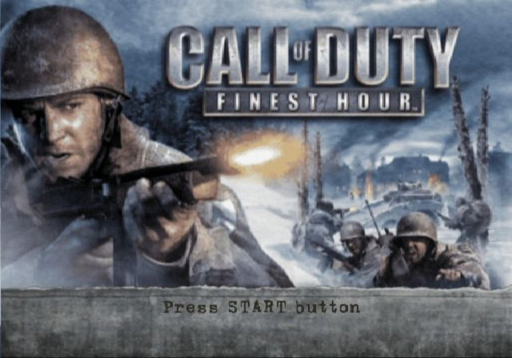 Call of Duty: Finest Hour – PlayStation 2 (PS2) - for just $8.99! 