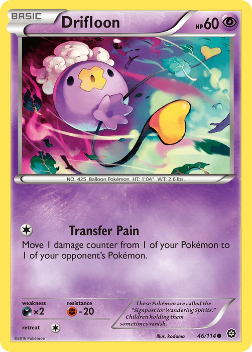 Drifloon (46/114) [XY: Steam Siege] - for just $0.10! 