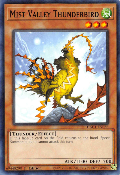 Mist Valley Thunderbird [HAC1-EN056] Common - for just $0.10! 