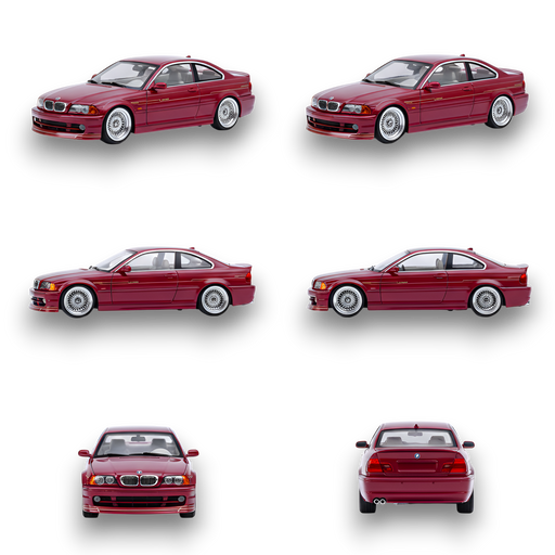 YM Model BMW E46 Alpina B3 Deep Wine Red 1:64 - for just $59.99! 