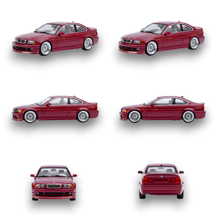YM Model BMW E46 Alpina B3 Deep Wine Red 1:64 - for just $59.99! 