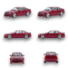 YM Model BMW E46 Alpina B3 Deep Wine Red 1:64 - for just $59.99! 