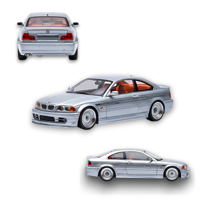 YM Model BMW E46 Alpina B3 Titan Silver 1:64 - for just $59.99! 