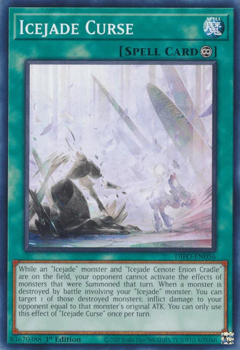Icejade Curse [DIFO-EN056] Common - for just $0.10! 