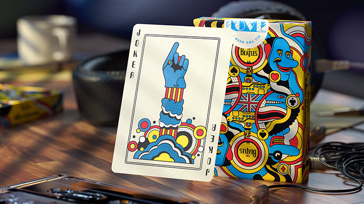 The Beatles (Yellow Submarine) Playing Cards by theory11 - for just $14.99! 