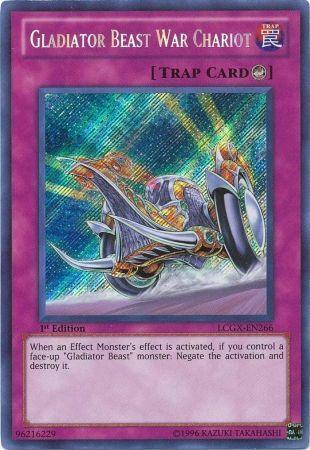 Gladiator Beast War Chariot [LCGX-EN266] Secret Rare - for just $6.30! 