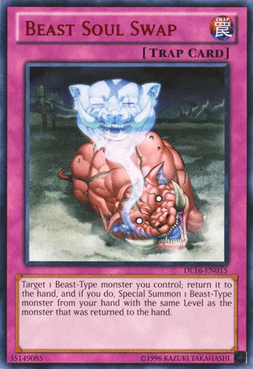 Beast Soul Swap (Red) [DL16-EN015] Rare - for just $0.30! 