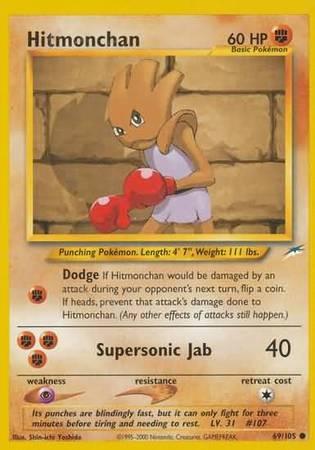 Hitmonchan (69/105) [Neo Destiny Unlimited] - for just $0.75! 