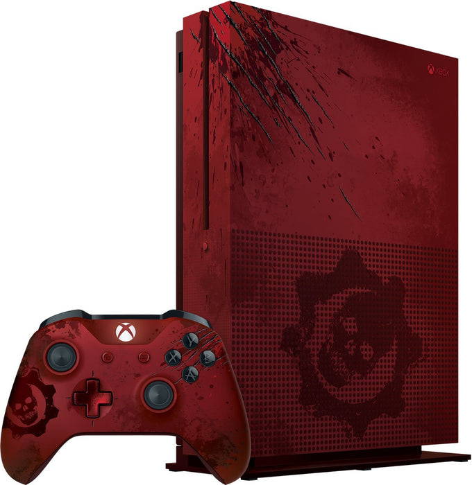 Xbox One S 2TB Gears of War 4 Limited Edition Crimson Red Console + Game (Xbox One) - Just $0! Shop now at Retro Gaming of Denver