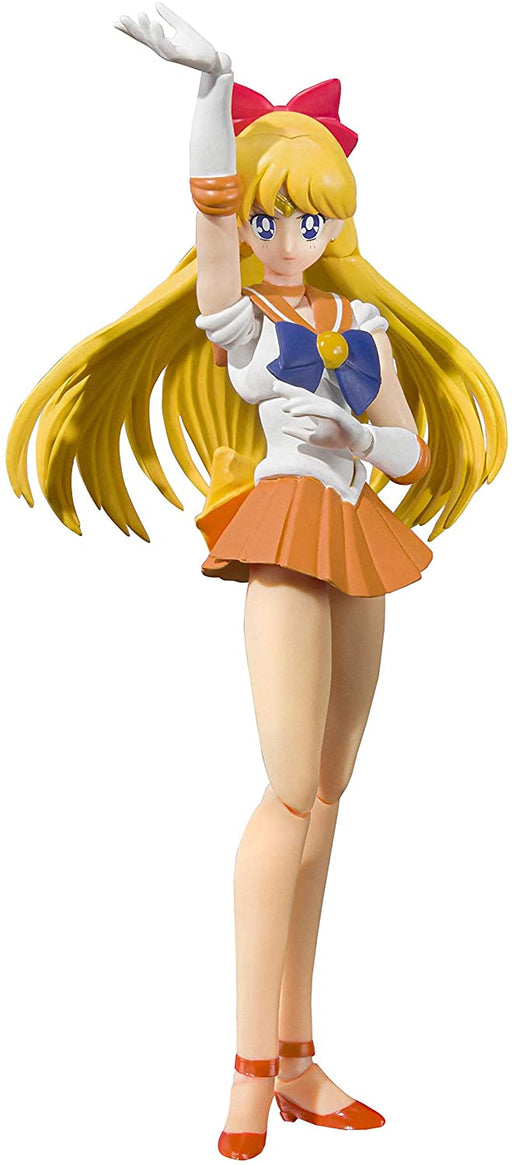 Sailor Venus -Animation Color Edition- "Pretty Guardian Sailor Moon", Bandai Tamashii Nations S.H. Figuarts Figure - Just $79.99! Shop now at Retro Gaming of Denver