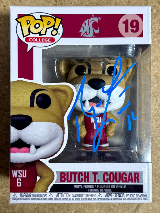Ryan Leaf Signed NCAA Butch Cougar #19 WSU Washington State Funko Pop W/ JSA COA - for just $90! 
